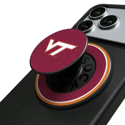 Virginia Tech Hokies Keyscaper PopSockets Magnetic Phone Grip & Stand