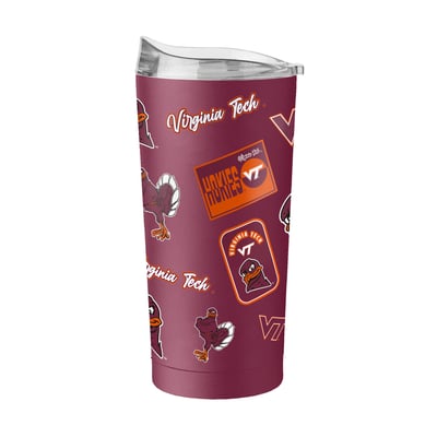  Virginia Tech Hokies Logo Brands 20oz. Dreamweave Powder Coat Tumbler