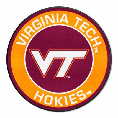 Virginia Tech Hokies Logo Brands 27" Diameter Roundel Mat