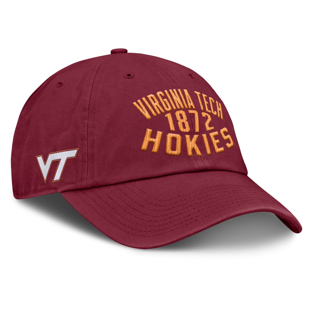 Virginia Tech Hokies Fanatics Archer Adjustable Hat - Maroon
