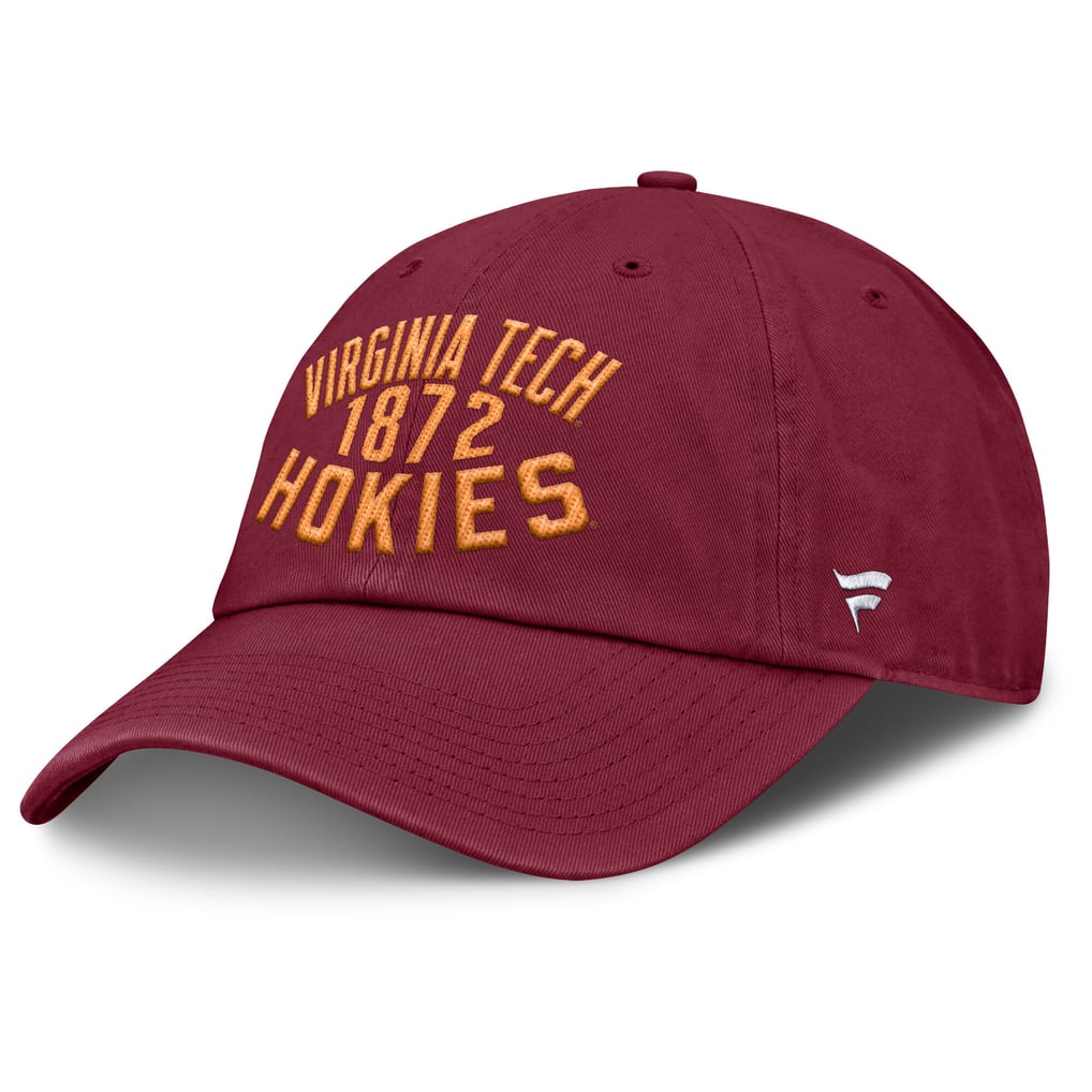 Virginia Tech Hokies Fanatics Archer Adjustable Hat - Maroon