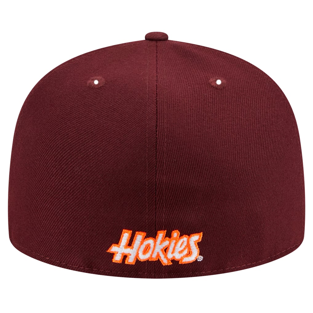 Virginia Tech Hokies New Era 59FIFTY Fitted Hat - Maroon
