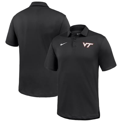 Virginia Tech Hokies Nike Dri-FIT Tour Polo - Black