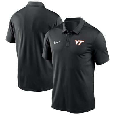 Virginia Tech Hokies Nike Victory Solid Performance Polo - Black