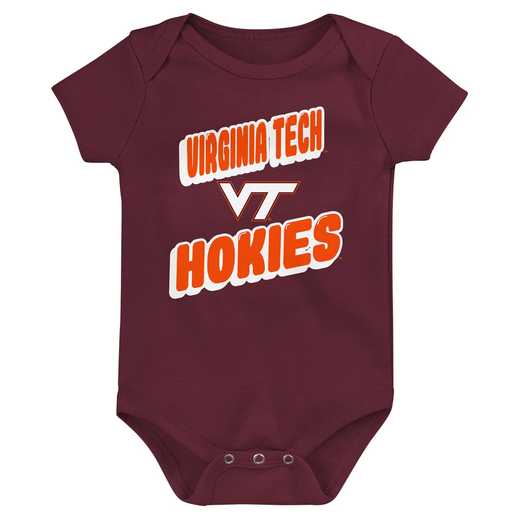 Virginia Tech Hokies Newborn Sunday Comics 3-Pack Bodysuit Set - Maroon
