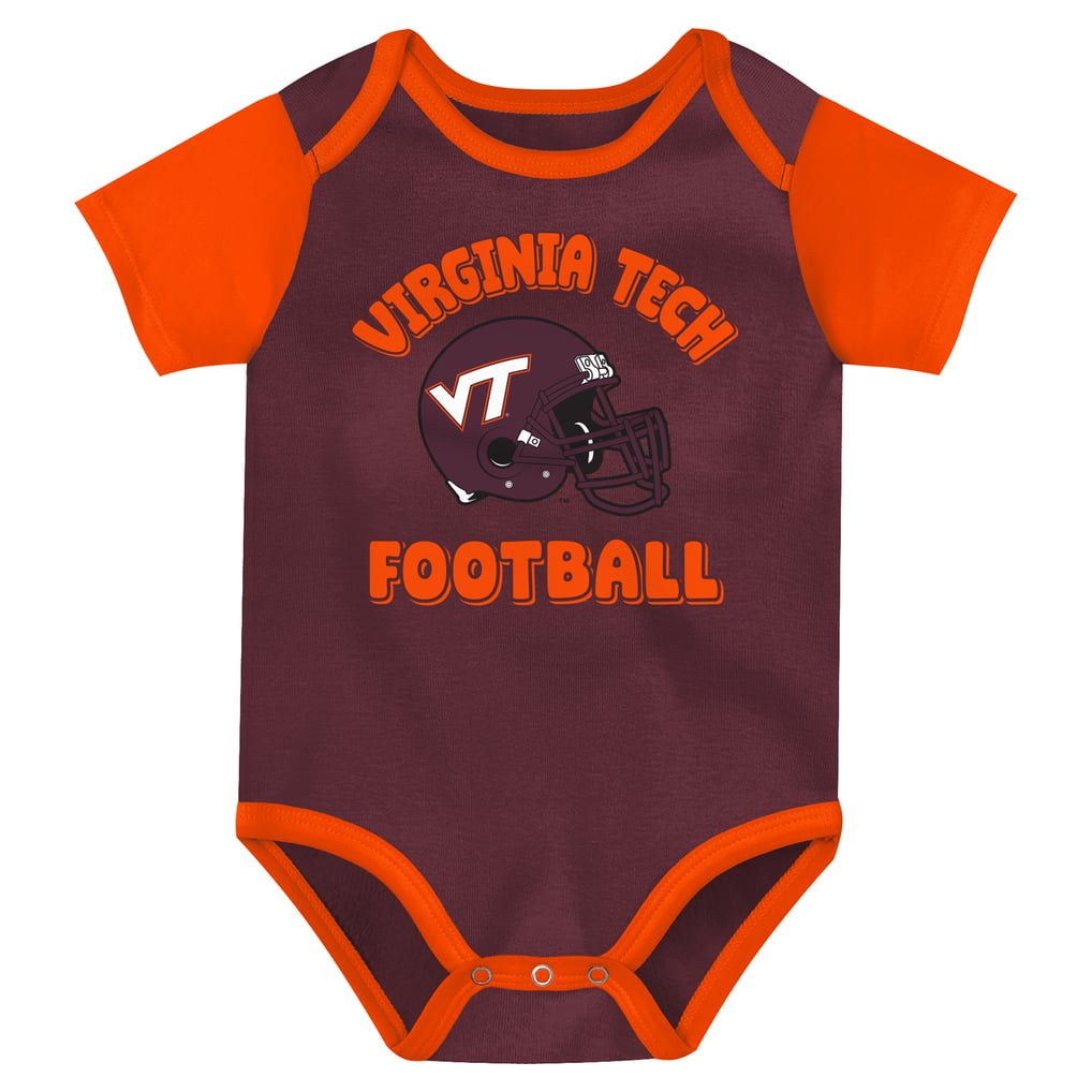  Virginia Tech Hokies Outerstuff Newborn Star Player Three-Piece Bodysuit Set - Maroon