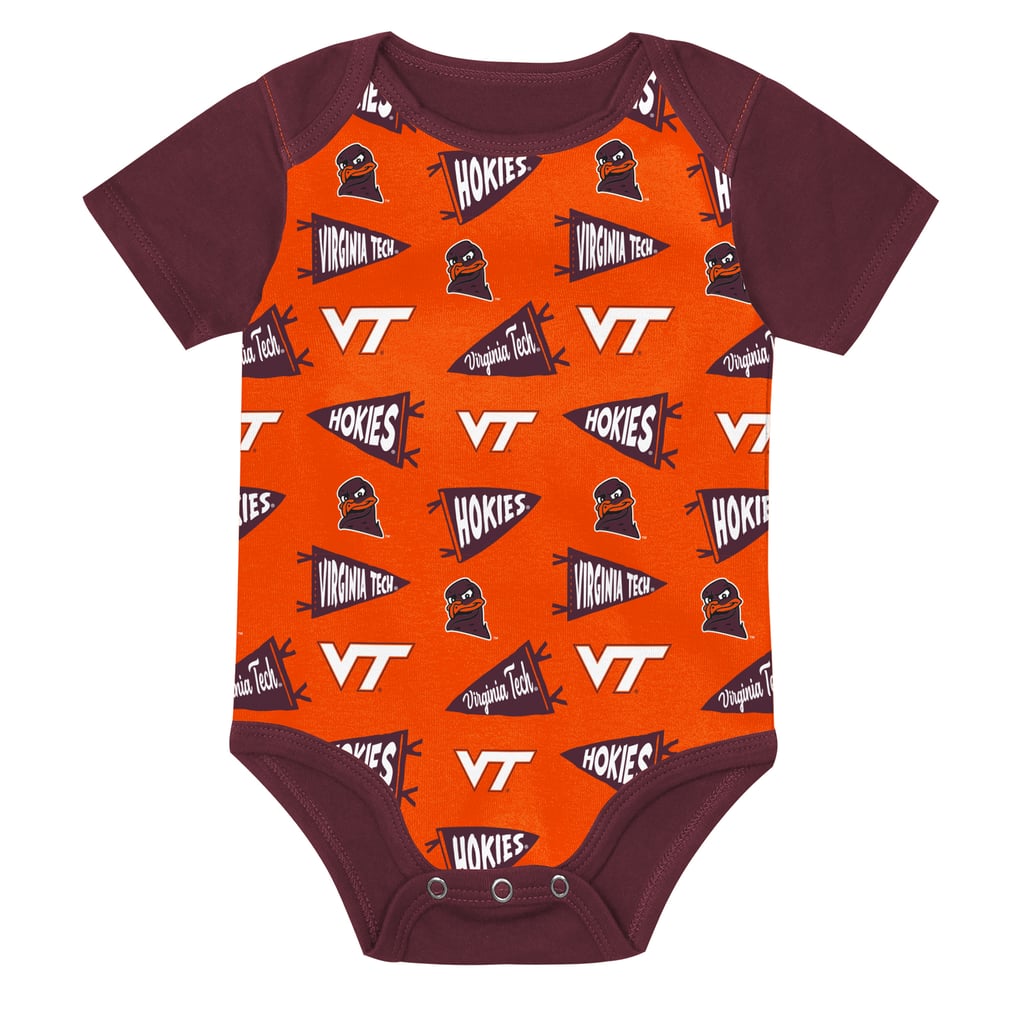 Virginia Tech Hokies Outerstuff Newborn Star Player Three-Piece Bodysuit Set - Maroon