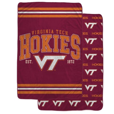 Virginia Tech Hokies Pegasus Legacy Arch Double-Sided 60" x 80" Blanket