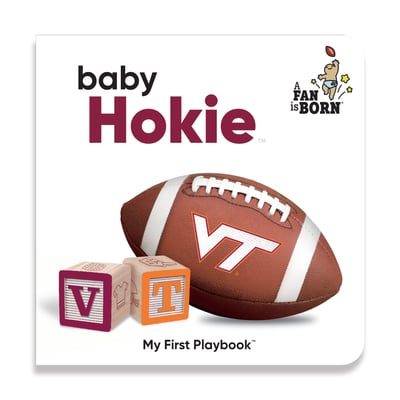 Virginia Tech Hokies WinCraft Toddler A Fan Is Born Baby Board Book