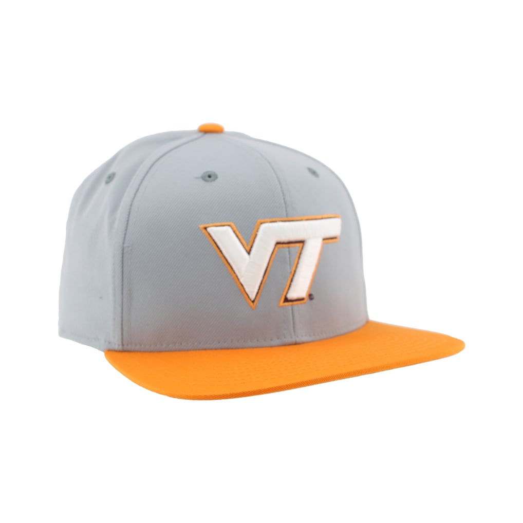 Zephyr Virginia Tech Hokies Unisex Gray Pastel Fitted Hat