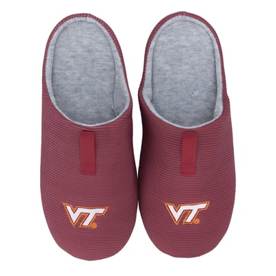 Virginia Tech Hokies ZooZatz Unisex Ribbed Slide Slippers