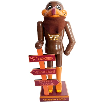 Virginia Tech Hokies 12" Mascot Nutcracker