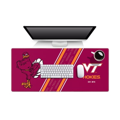 Virginia Tech Hokies 15.7" x 35.4" Logo Series Desk Pad