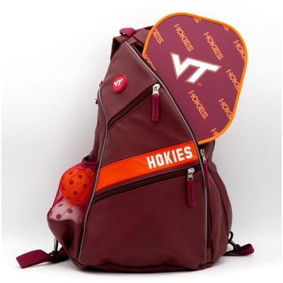 Virginia Tech Hokies Embroidered Team Pickleball Backpack