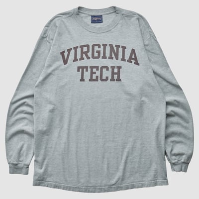 Virginia Tech Hokies Jansport 2000s Long Sleeve T-shirt - Heather Gray - XL by Fanatics Real Vintage