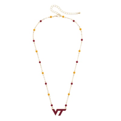 Virginia Tech Hokies CANVAS Style Women's Logo Layering Necklace