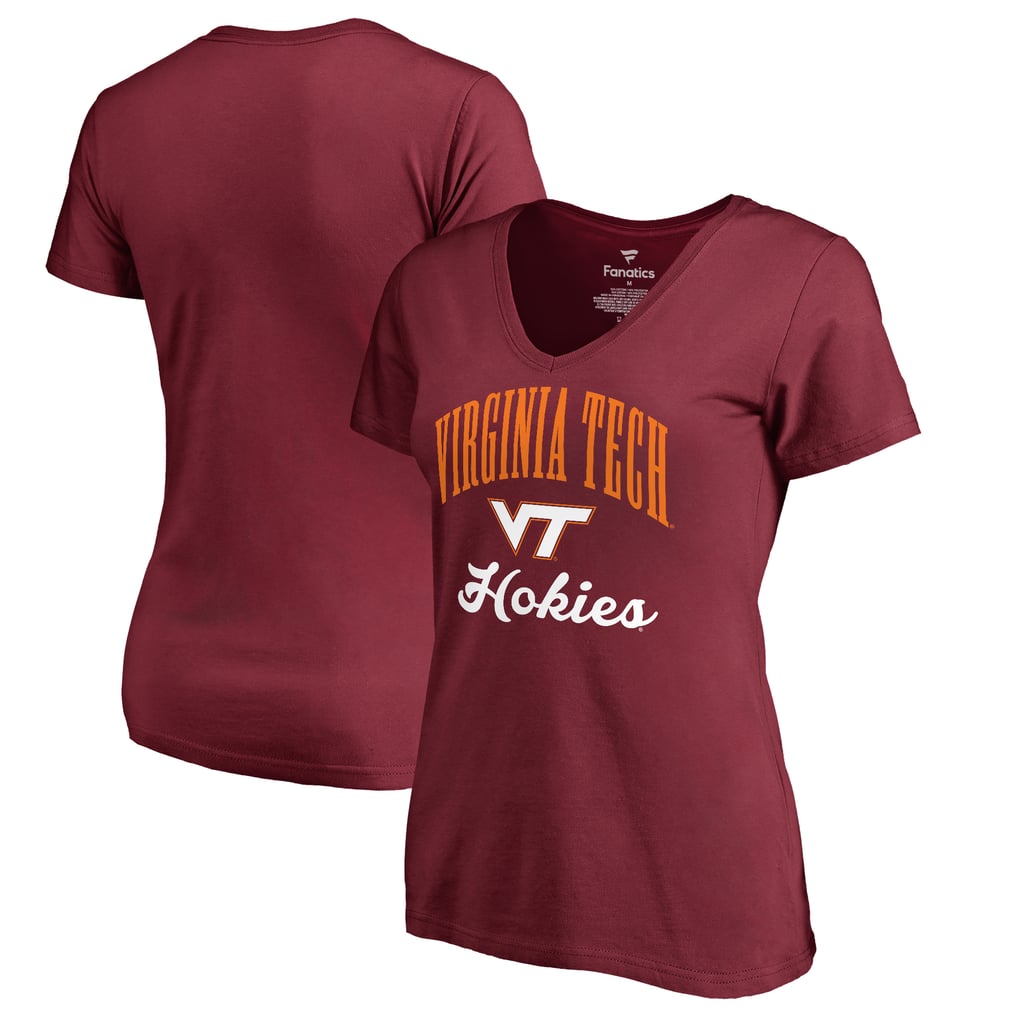 Virginia Tech Hokies Women's Victory Script T-Shirt - Maroon