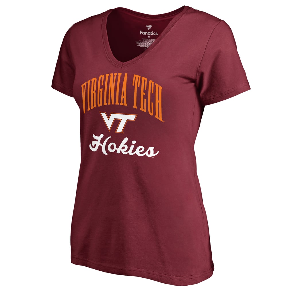 Virginia Tech Hokies Women's Victory Script T-Shirt - Maroon