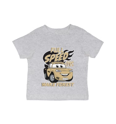 Wake Forest Demon Deacons Vive La Fete Infant Full Speed T-Shirt - Gray