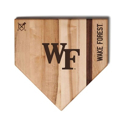 Wake Forest Demon Deacons Jardine Baseball BBQ 12" x 12" Home Plate Cutting Board