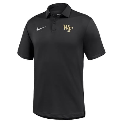 Wake Forest Demon Deacons Nike Dri-FIT Tour Polo - Black