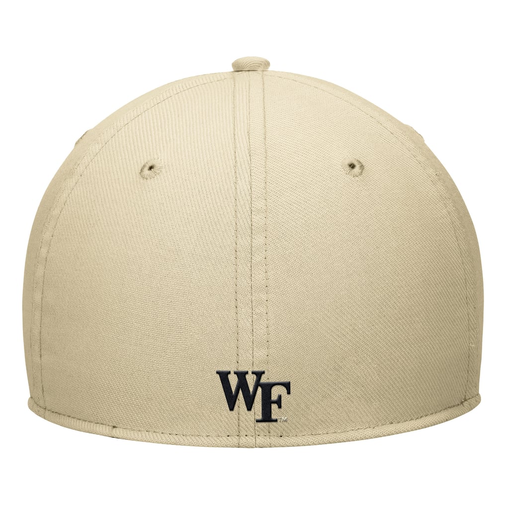 Nike Wake Forest Demon Deacons Gold Primetime SwooshFlex Dri-FIT Hat