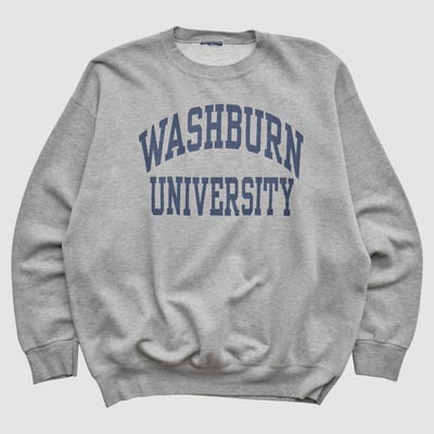 Washburn Ichabods 2000s Pullover Sweatshirt - Heather Gray - XL by Fanatics Real Vintage