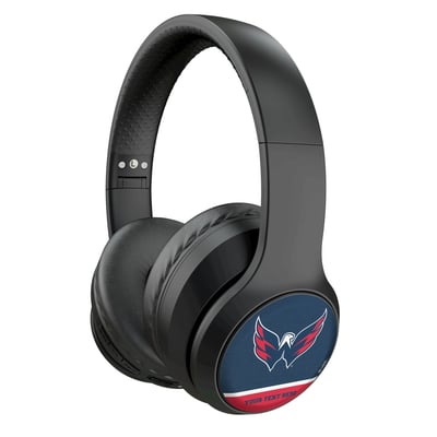 Washington Capitals Keyscaper Personalized Solid Wireless Bluetooth Headphones With Case