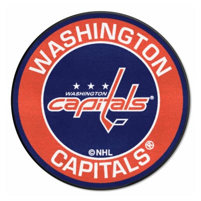 Washington Capitals Logo Brands 27" Diameter Roundel Mat