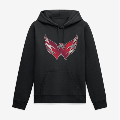 Washington Capitals Big & Tall Forged Mascot Hoodie - Black