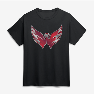 Washington Capitals Big & Tall Forged Mascot T-Shirt - Black