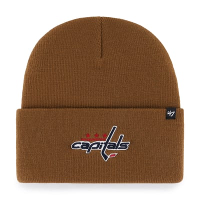 Washington Capitals Carhartt x '47 Cuffed Knit Hat - Brown