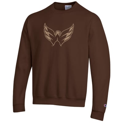 Washington Capitals Champion Eco Powerblend Sweatshirt - Brown