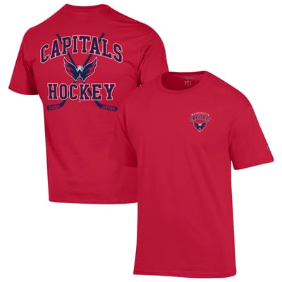  Washington Capitals Champion Stick With It Jersey T-Shirt - Red