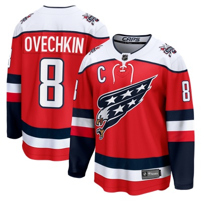 Alexander Ovechkin Washington Capitals Fanatics Alternate Breakaway Player Jersey - Red