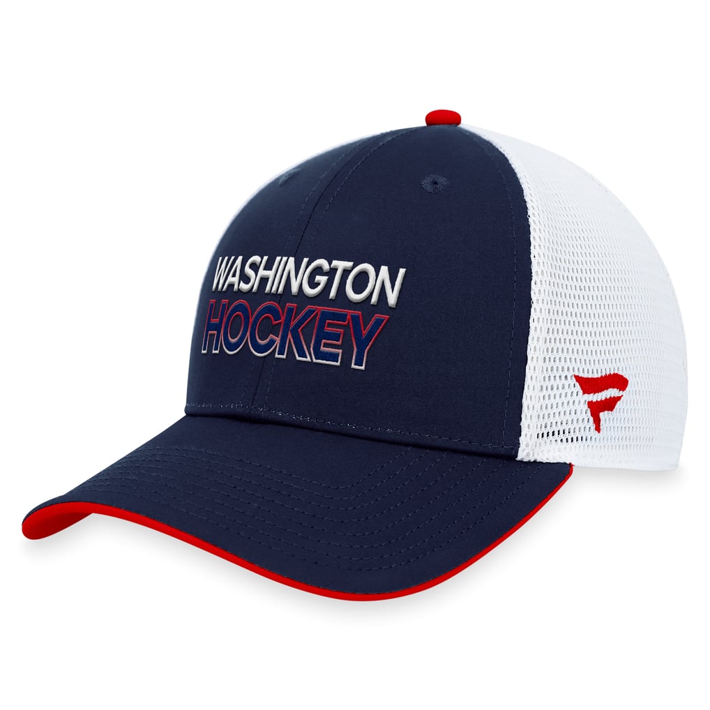 Washington Capitals Fanatics Authentic Pro Alternate Jersey Trucker Adjustable Hat - Navy
