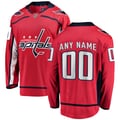 Washington Capitals Fanatics Home Breakaway Custom Jersey - Red