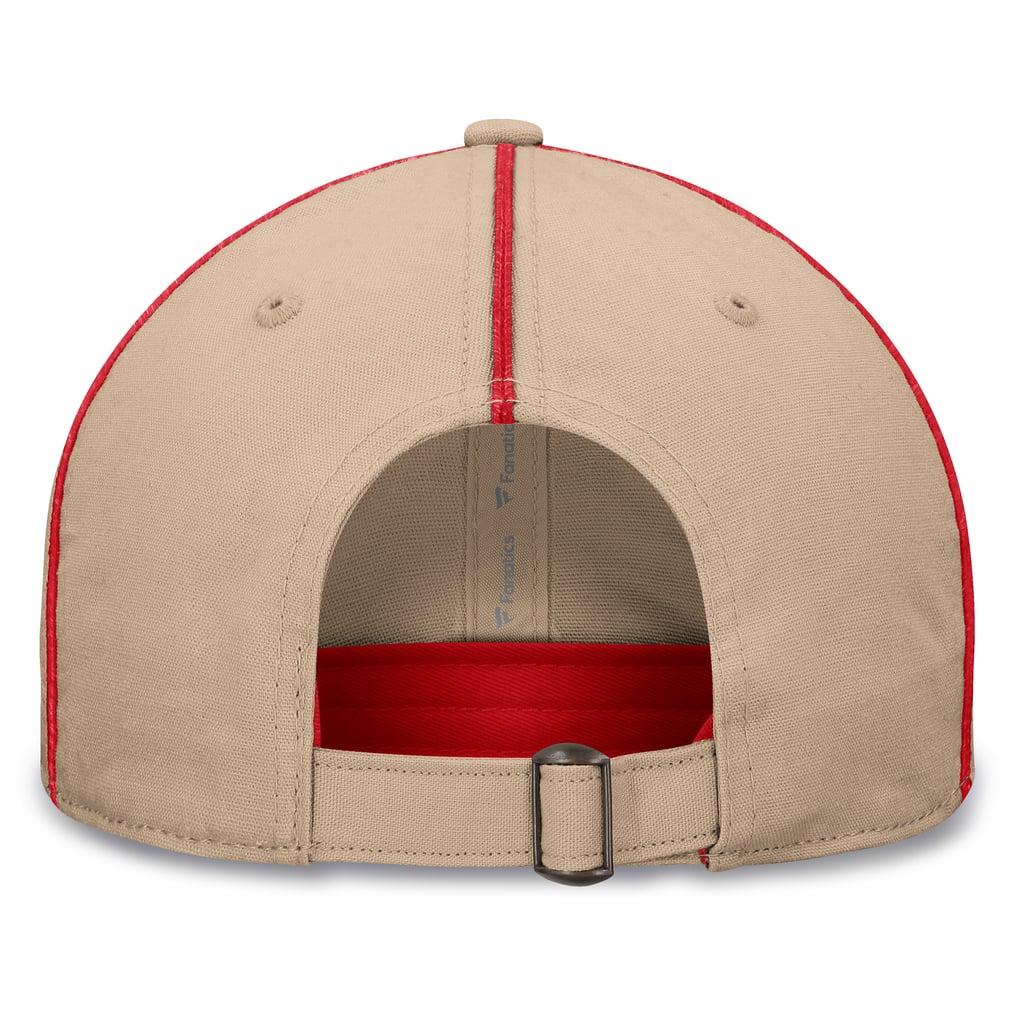 Washington Capitals Fanatics Heritage Setoff Adjustable Hat - Tan