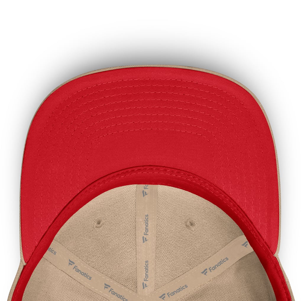 Washington Capitals Fanatics Heritage Setoff Adjustable Hat - Tan