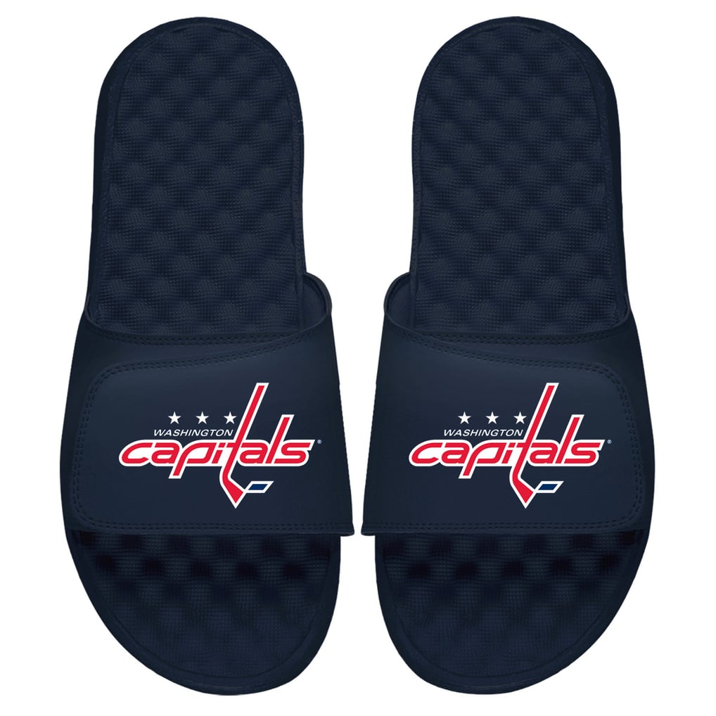 Washington Capitals ISlide Primary Logo Slide Sandals - Navy