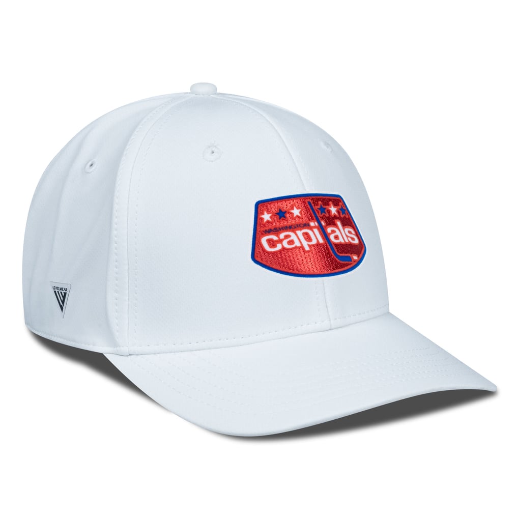 Washington Capitals Levelwear Retro Skylight Rise Flex Hat - White