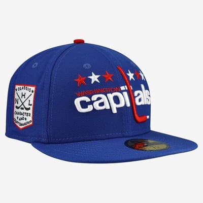 Washington Capitals New Era Vintage Pack 59FIFTY Fitted Hat - Blue