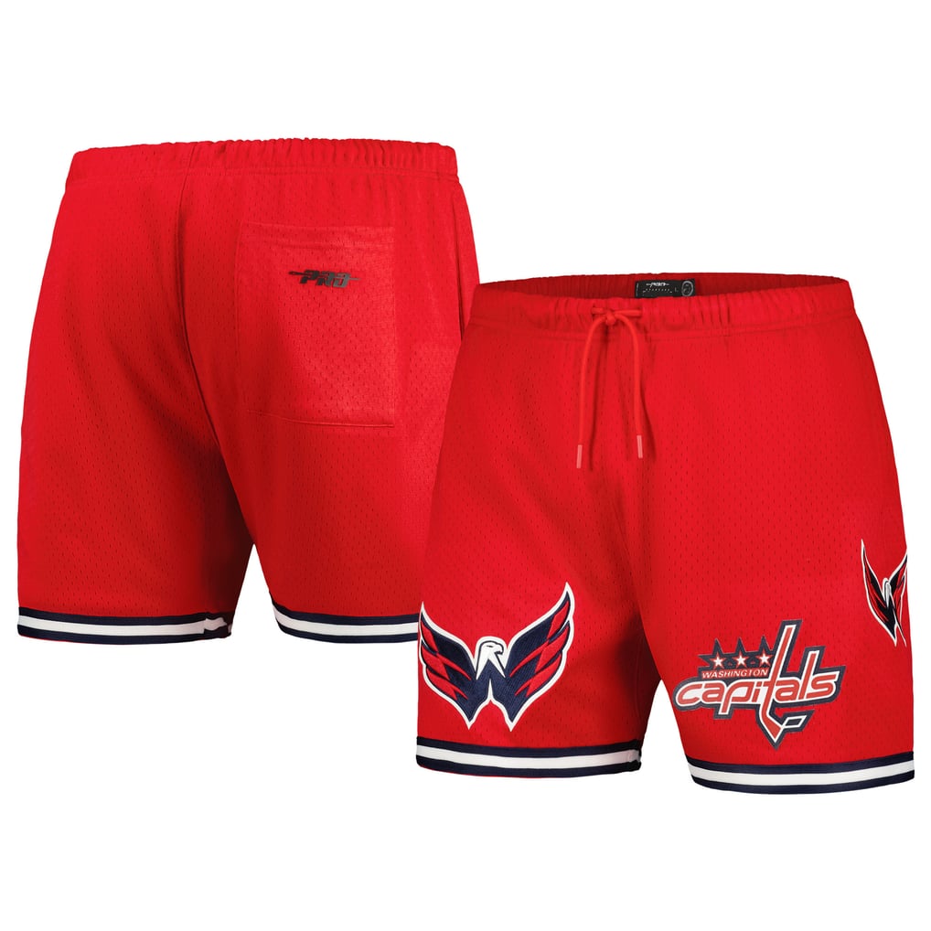 Washington Capitals Pro Standard Classic Mesh Shorts - Red