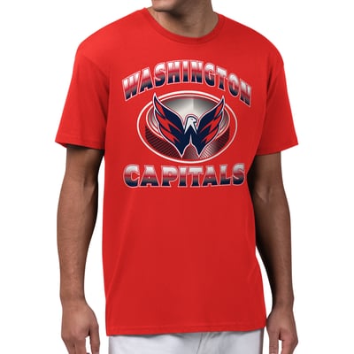  Washington Capitals Starter Face Off T-Shirt - Red