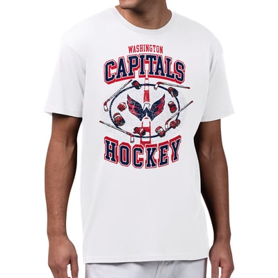 Washington Capitals Starter Tilly T-Shirt - White
