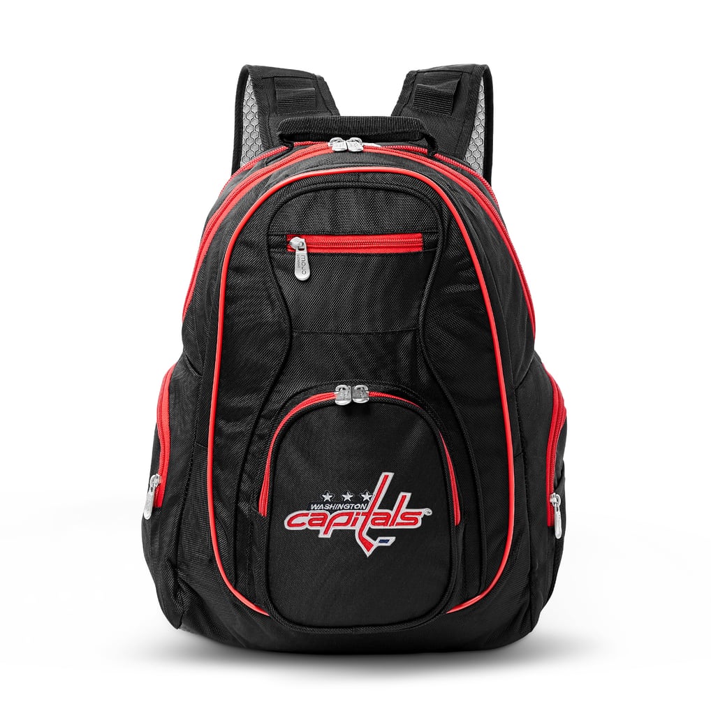 Washington Capitals MOJO Trim Color Laptop Backpack - Black