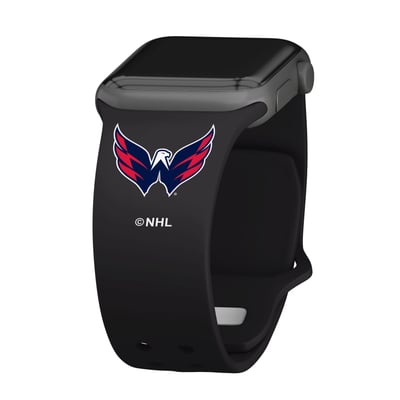 Washington Capitals Silicone Apple Watch Band - Red