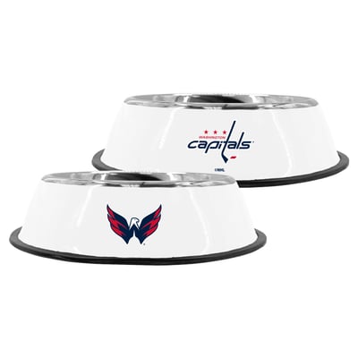 Washington Capitals The Memory Company 9" Stainless Steel Pet Bowl