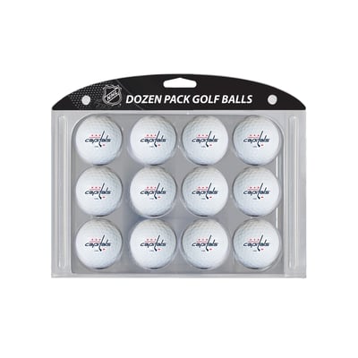 Washington Capitals 12-Pack Team Golf Ball Set