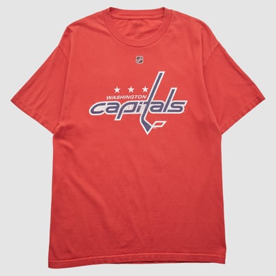 Washington Capitals Reebok 2000s T-shirt - Red - L by Fanatics Real Vintage